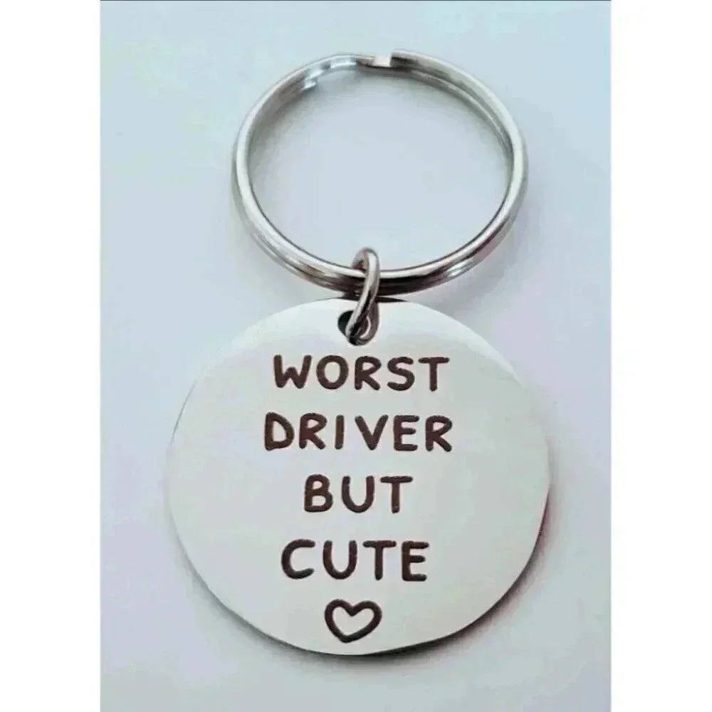 Worst driver But Cute Keychain